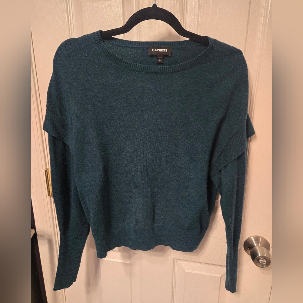Express Teal Women's Sweater